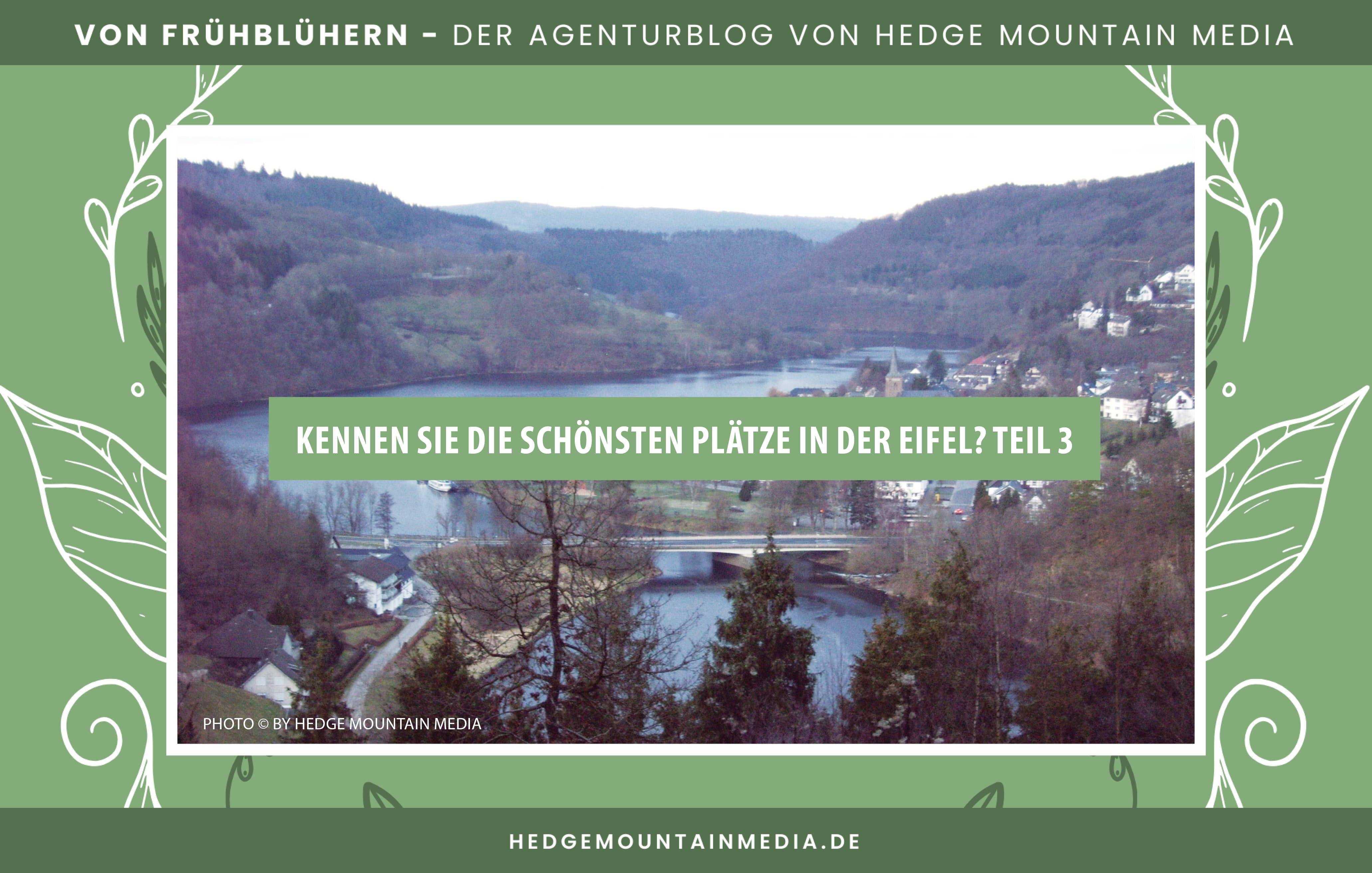 Kennen Sie die schönsten Plätze in der Eifel? Teil 3