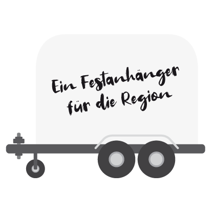 Ein Festanhänger für die Region