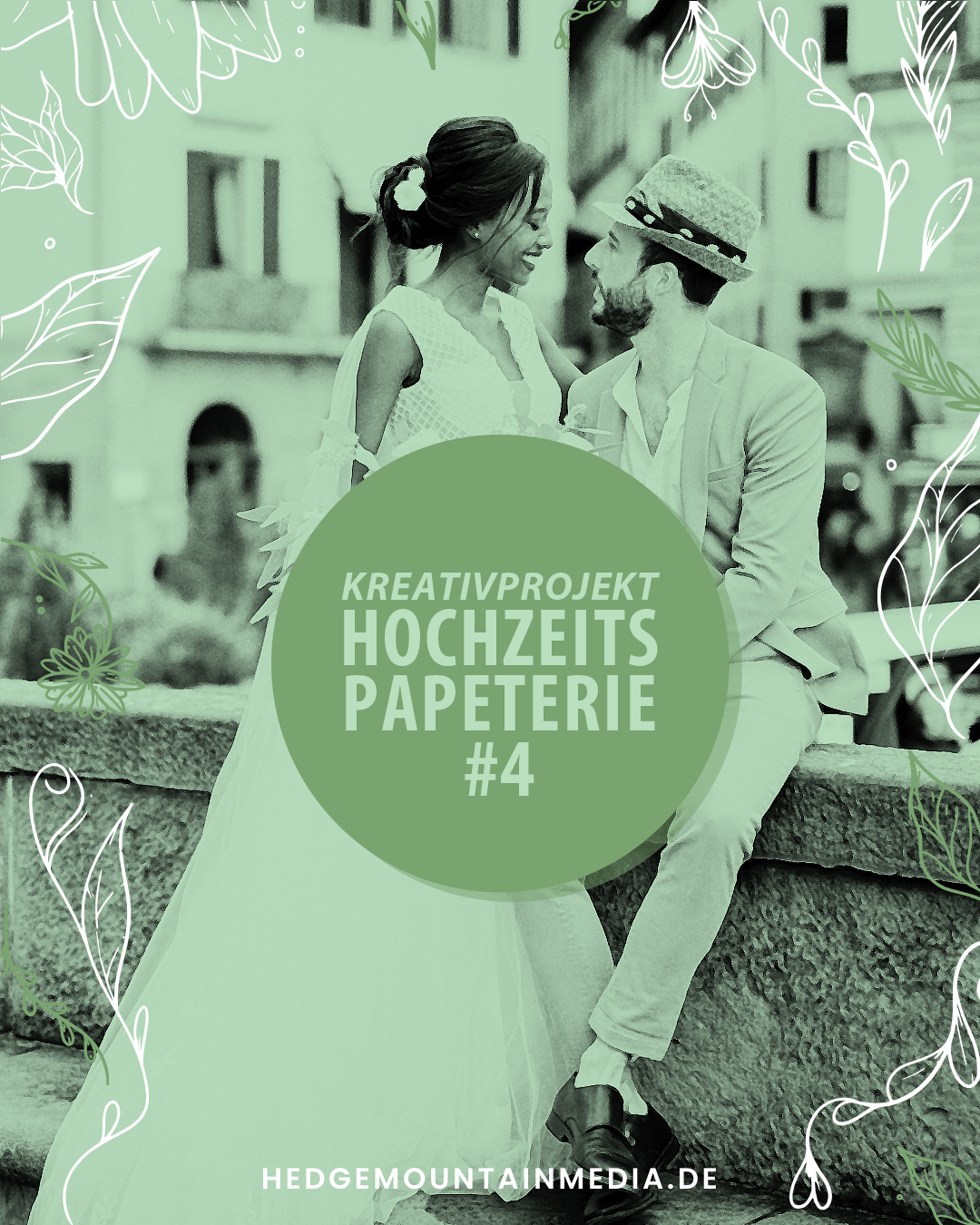 Kreativprojekt einer fiktiven Themenhochzeitspapeterie